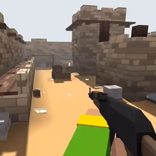 fps web game Cubeshot online