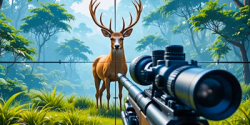 fps web game Deer Hunting Jungle Game online