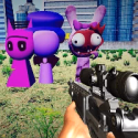 fps web game Sprunki Sniper Squid Game Red Green Light online