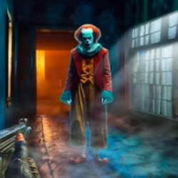 fps web game Horror Sniper Clown Ghost online