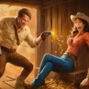fps web game Wild West Saloon Shootout online