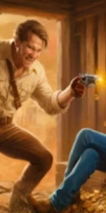fps web game Wild West Saloon Shootout online