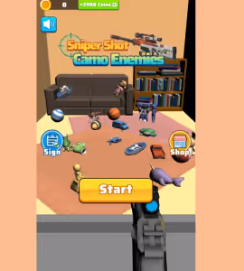 Sniper Shot Camo Enemies Gameplay Images 1
