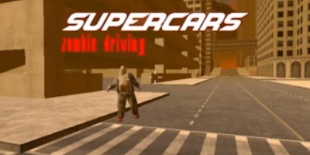 fps web game Supercars Zombie Driving online