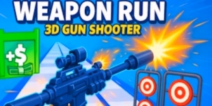 fps web game Weapon Run - 3D Gun Shooter online